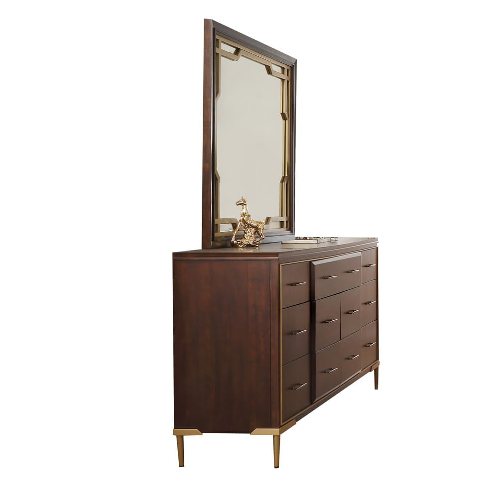 ACME Furniture - Eschenbach - Mirror - Cherry - 25964 view 2