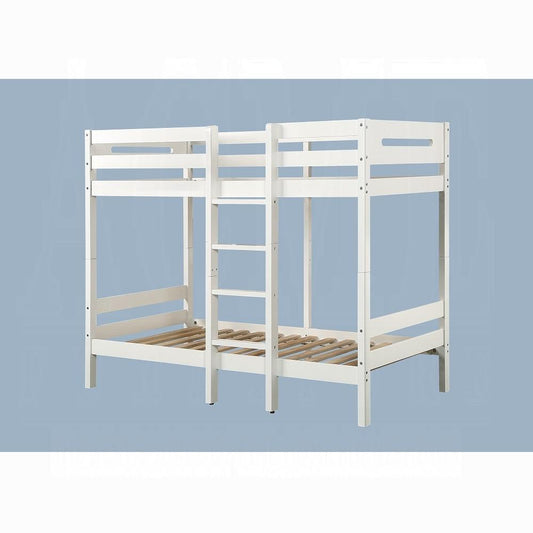 ACME Furniture - Esin Bunk Bed (T/T) - White Finish - BD01864 view 1