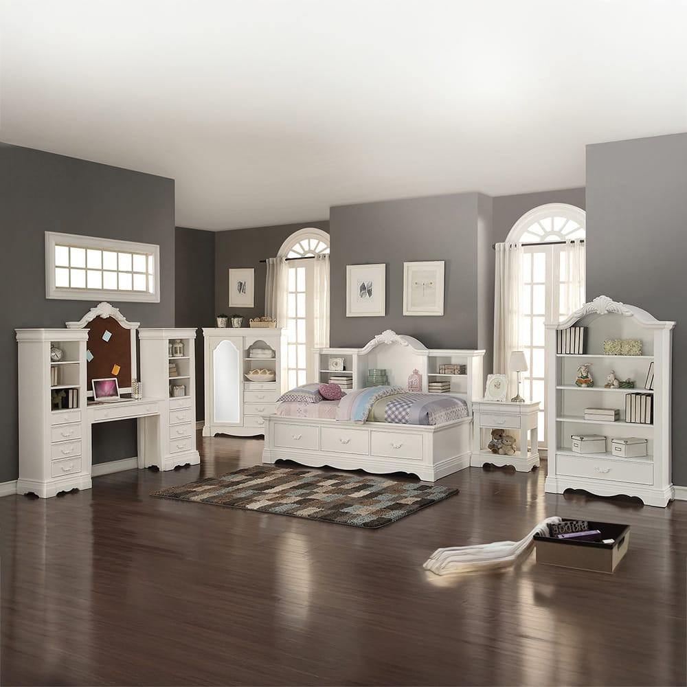 ACME Furniture - Estrella - Daybed w/Storage (Twin) - White - 39150 view 3