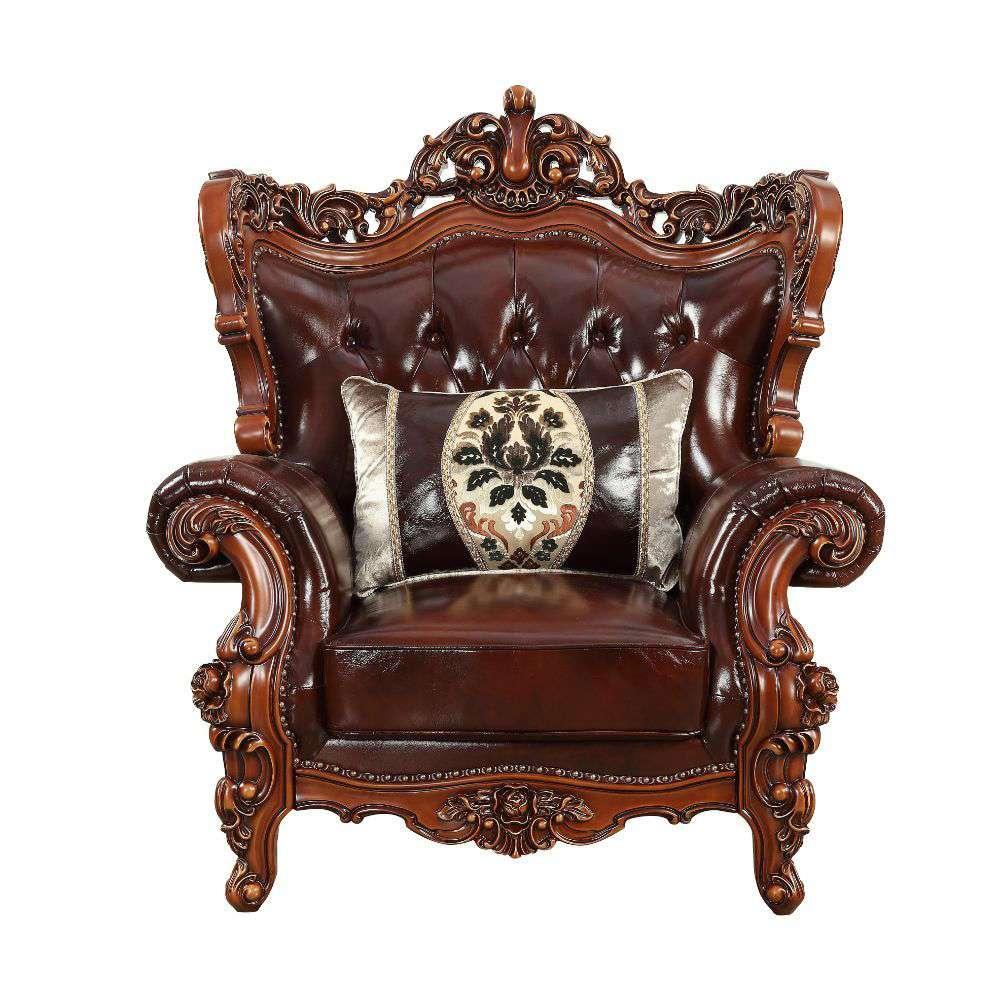 ACME Furniture - Eustoma Chair (w/1 Pillow) - 53067 veiw 2