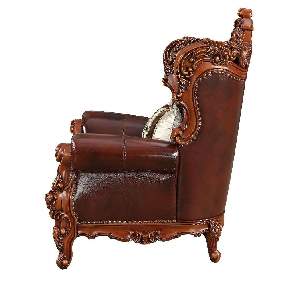 ACME Furniture - Eustoma Chair (w/1 Pillow) - 53067 veiw 3