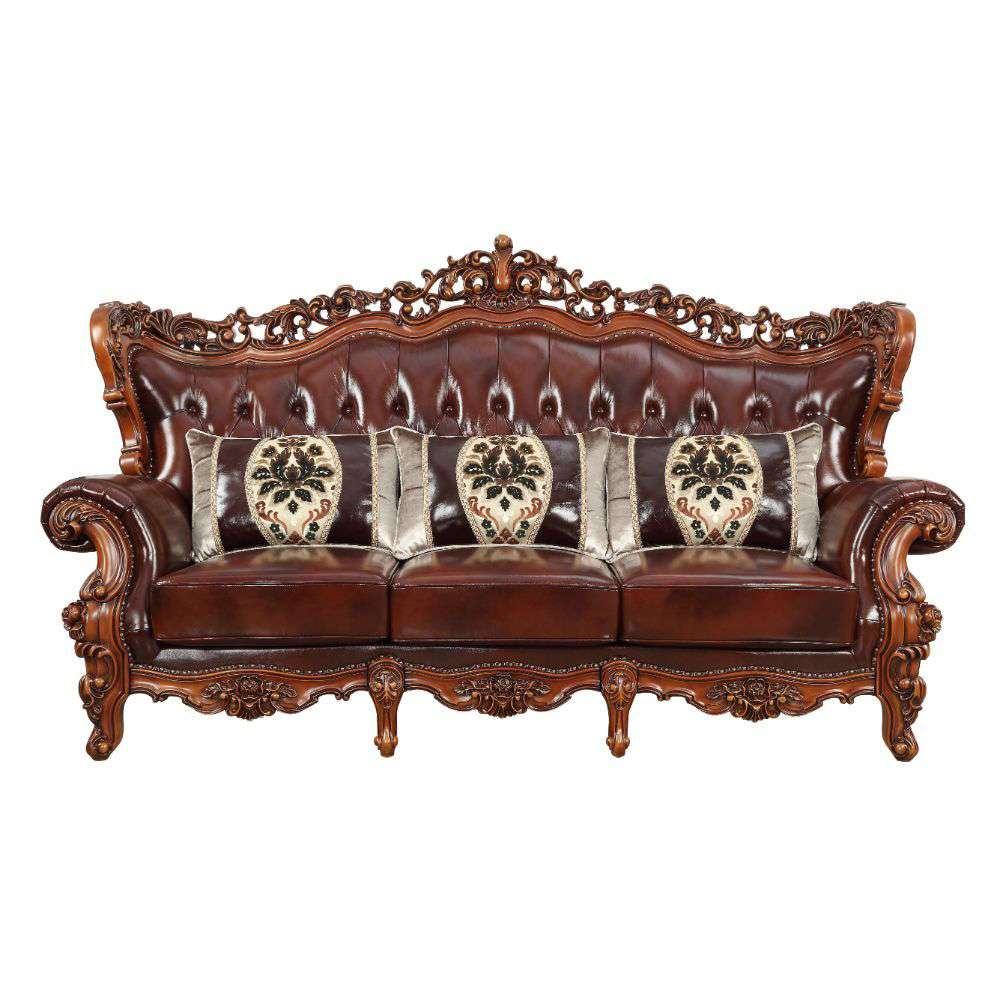 ACME Furniture - Eustoma Sofa (w/3 Pillows) - 53065 veiw 2