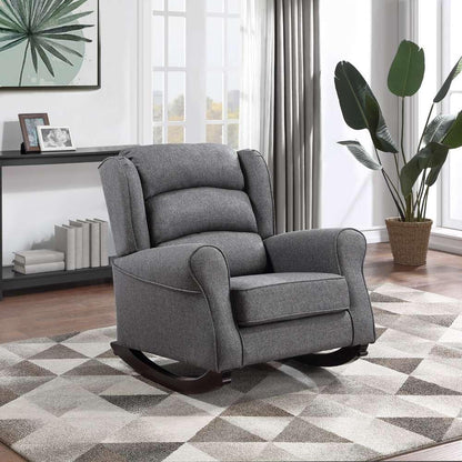 ACME Furniture - Fabien Rocking Chair - Gray - AC02183 veiw 1
