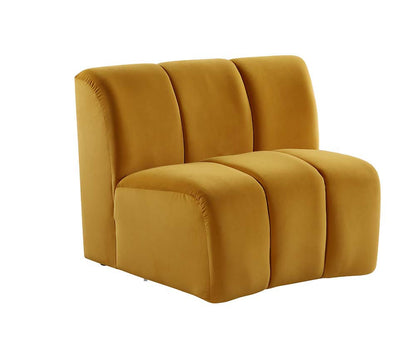 ACME Furniture - Felicia - Modular Chair - Yellow Velvet - LV01068 view 1