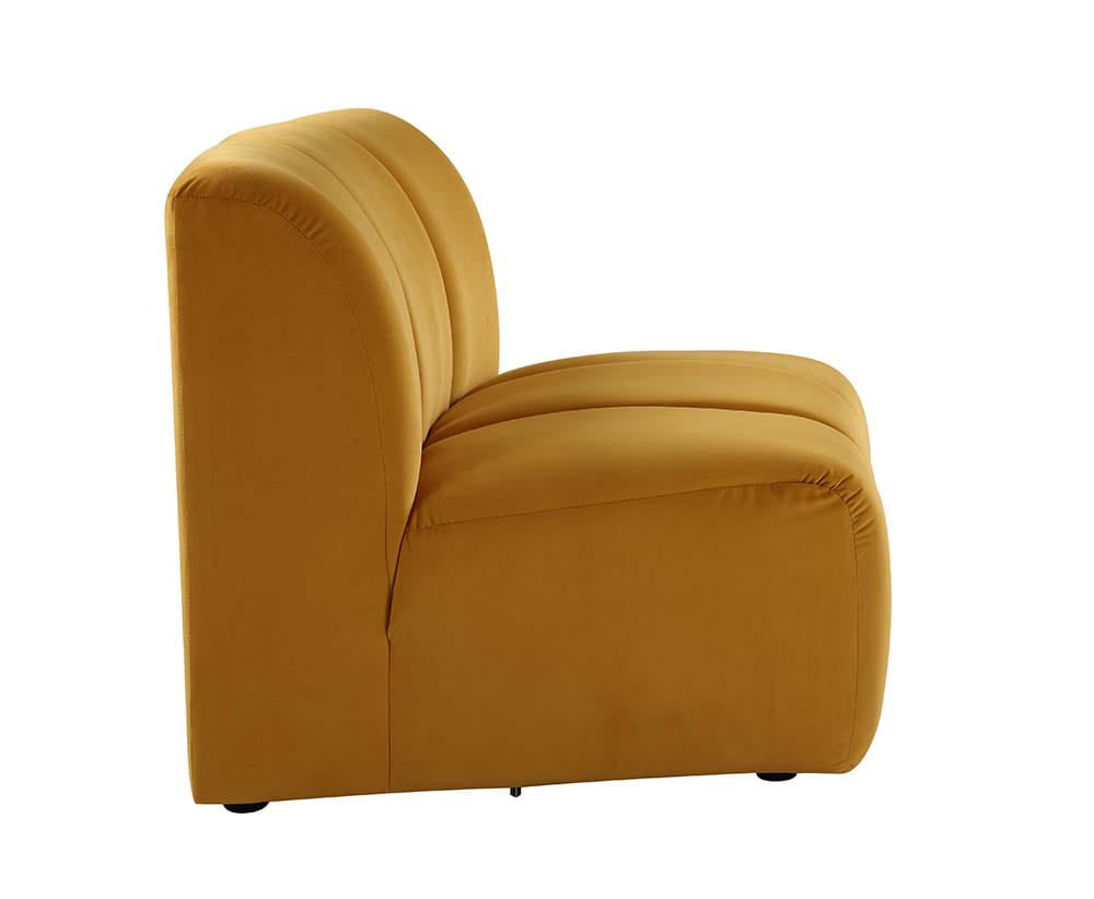 ACME Furniture - Felicia - Modular Chair - Yellow Velvet - LV01068 view 3