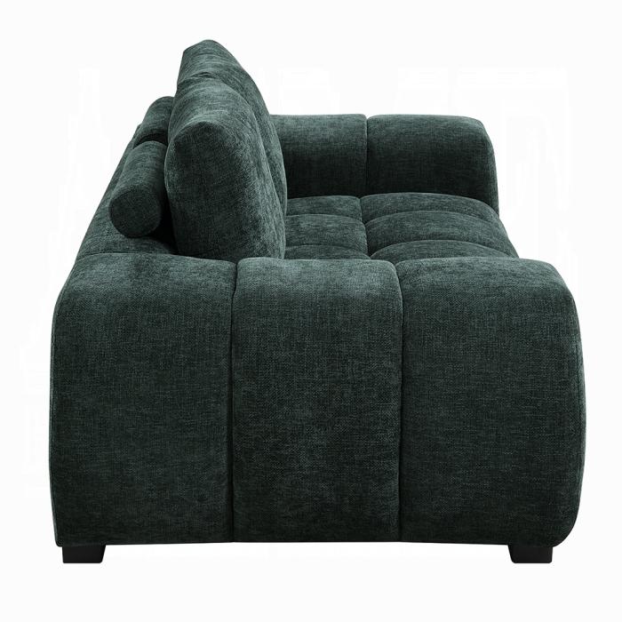 ACME Furniture - Ferrand Loveseat - Green Chenille - LV03041 veiw 3