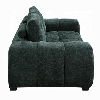 ACME Furniture - Ferrand Loveseat - Green Chenille - LV03041 veiw 3