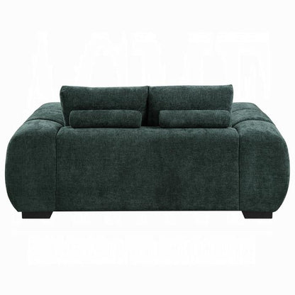 ACME Furniture - Ferrand Loveseat - Green Chenille - LV03041 veiw 4