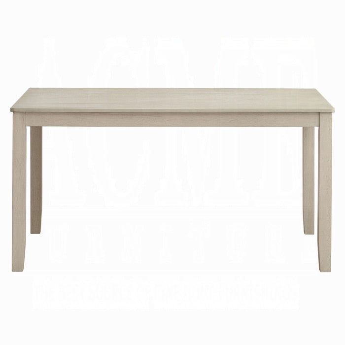 ACME Furniture - Ferris Dining Table - Antique Gray Finish - DN02945 view 2