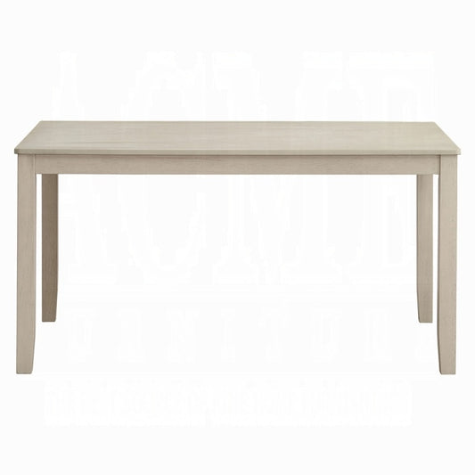 ACME Furniture - Ferris Dining Table - Antique Gray Finish - DN02945 veiw 2