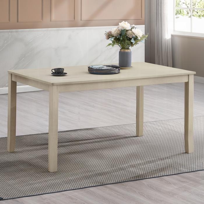 ACME Furniture - Ferris Dining Table - Antique Gray Finish - DN02945 veiw 4