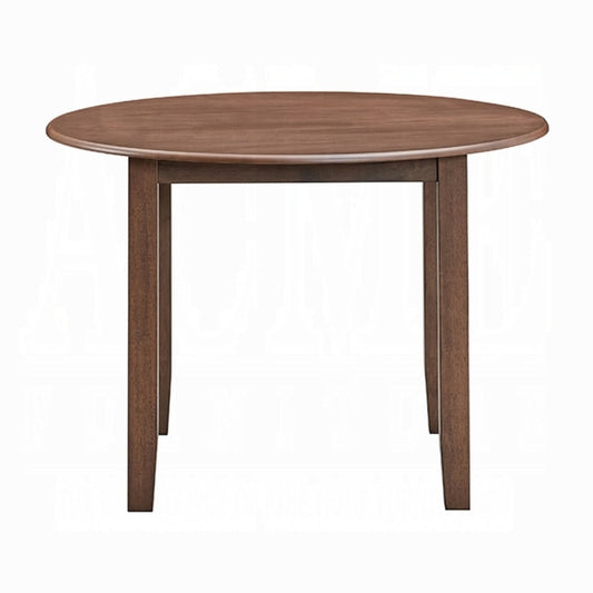 ACME Furniture - Ferris Round Dining Table - Brown Finish - DN03340 veiw 2