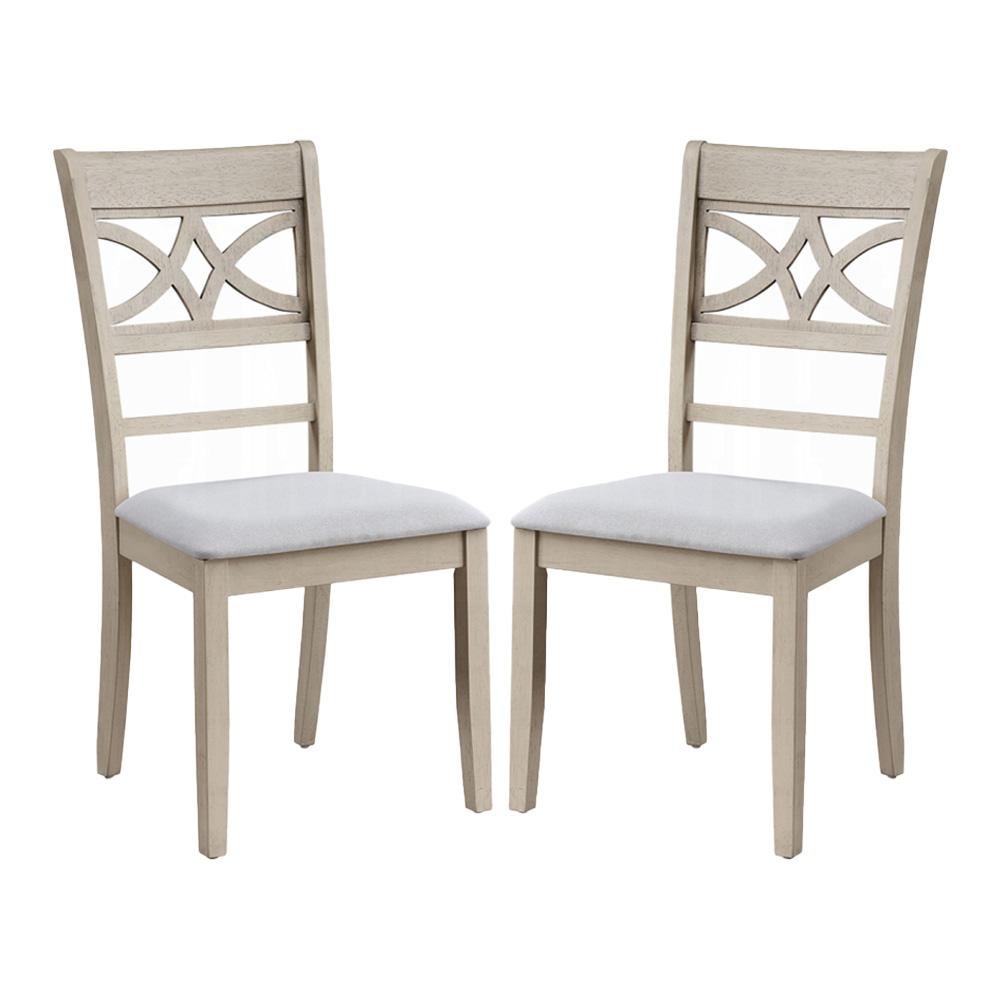 ACME Furniture - Ferris Side Chair (Set of 2) - Antique Gray Finish - DN02946 view 1