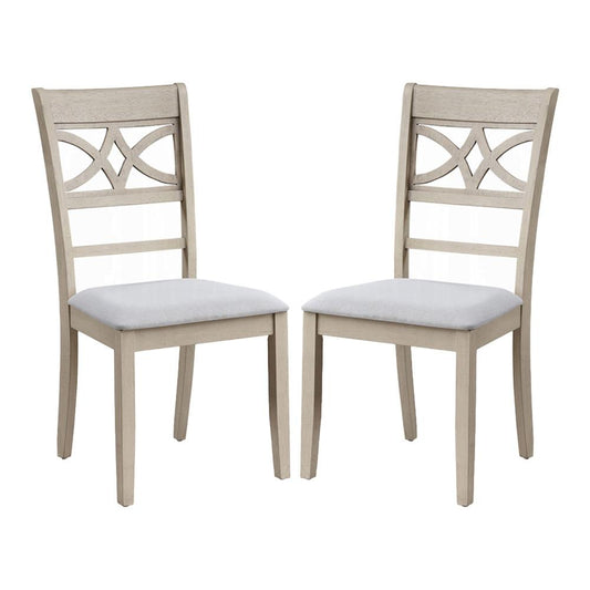 ACME Furniture - Ferris Side Chair (Set of 2) - Antique Gray Finish - DN02946 view 1