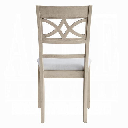 ACME Furniture - Ferris Side Chair (Set of 2) - Antique Gray Finish - DN02946 view 4