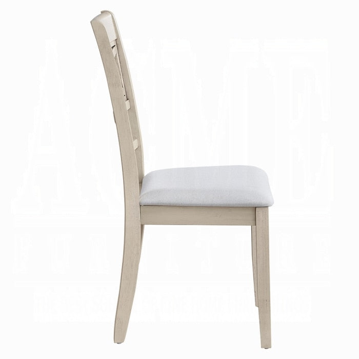 ACME Furniture - Ferris Side Chair (Set of 2) - Antique Gray Finish - DN02946 view 5