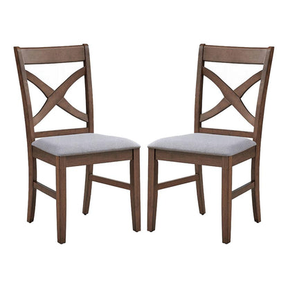 ACME Furniture - Ferris Side Chair (Set of 2) - Brown Finish - DN03341 view 1