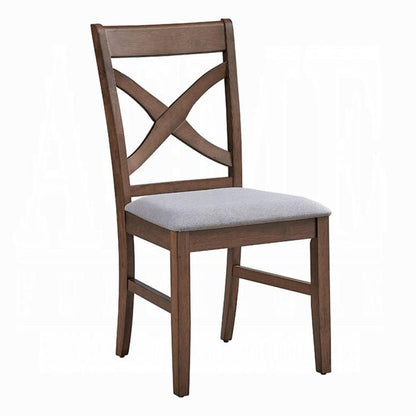 ACME Furniture - Ferris Side Chair (Set of 2) - Brown Finish - DN03341 view 2