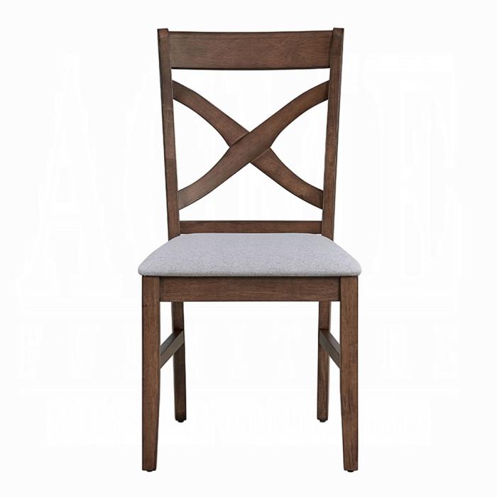 ACME Furniture - Ferris Side Chair (Set of 2) - Brown Finish - DN03341 view 3