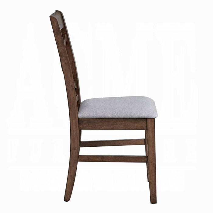 ACME Furniture - Ferris Side Chair (Set of 2) - Brown Finish - DN03341 view 4