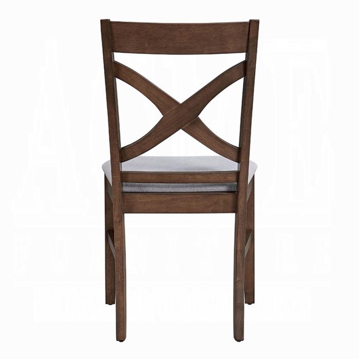 ACME Furniture - Ferris Side Chair (Set of 2) - Brown Finish - DN03341 view 5