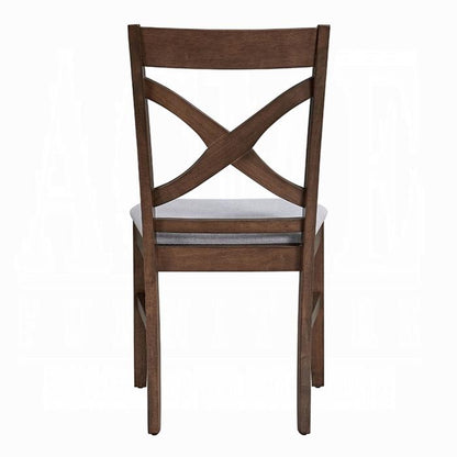 ACME Furniture - Ferris Side Chair (Set of 2) - Brown Finish - DN03341 view 5