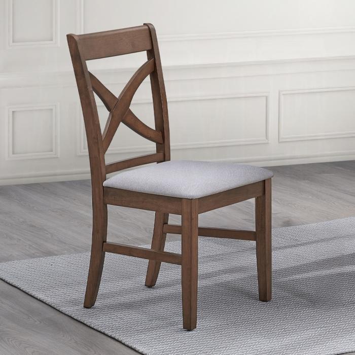 ACME Furniture - Ferris Side Chair (Set of 2) - Brown Finish - DN03341 view 6