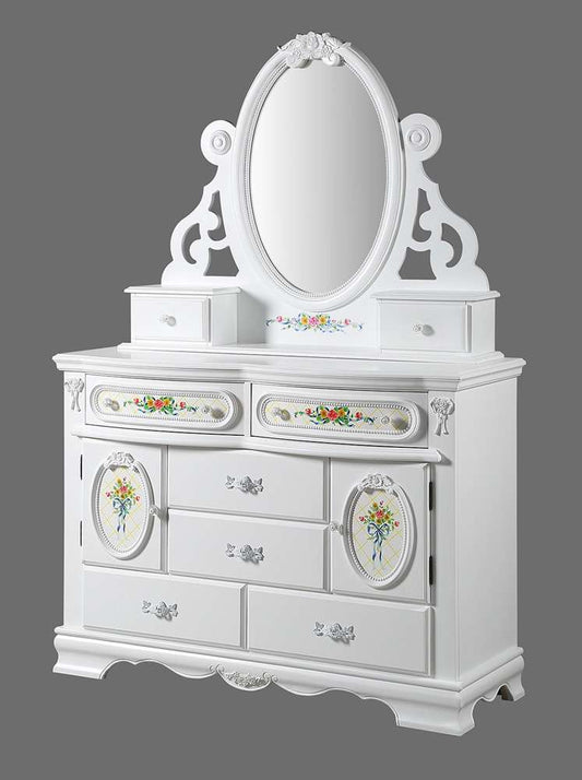ACME Furniture - Flora Dresser (Door) - White - BD01641 veiw 1