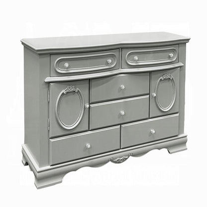 ACME Furniture - Flora Dresser w/Door - Gray Finish - BD02207 veiw 1