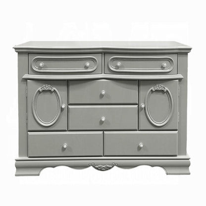 ACME Furniture - Flora Dresser w/Door - Gray Finish - BD02207 veiw 2