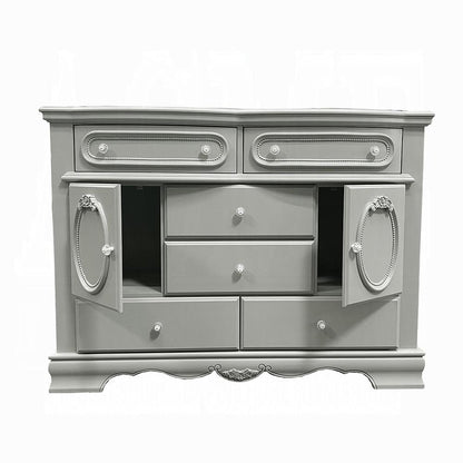 ACME Furniture - Flora Dresser w/Door - Gray Finish - BD02207 veiw 3