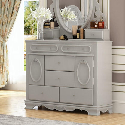 ACME Furniture - Flora Dresser w/Door - Gray Finish - BD02207 veiw 6