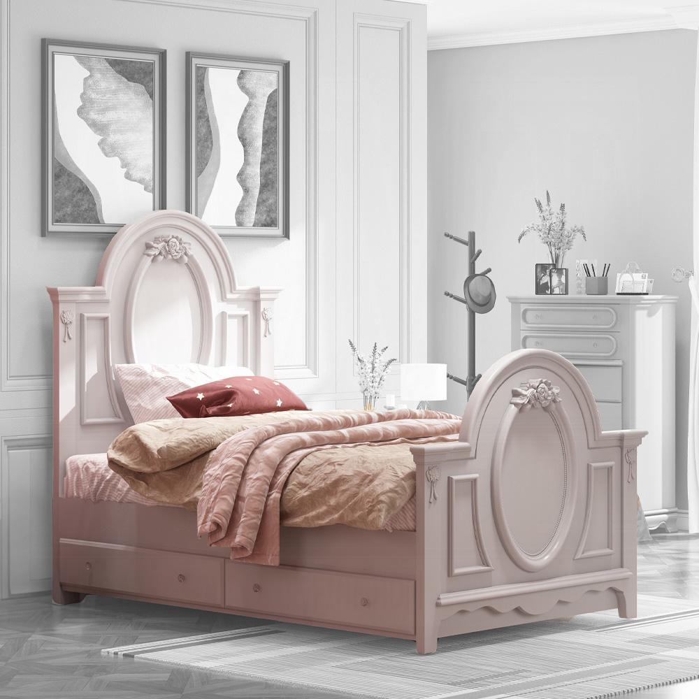 ACME Furniture - Flora Full Bed - Gray Finish - BD02209F veiw 1