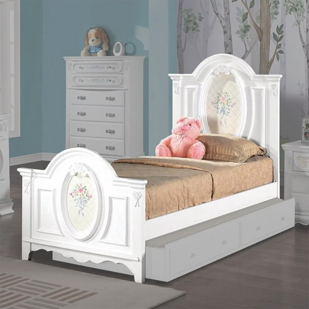 ACME Furniture - Flora Full Bed - White - BD01644F view 1