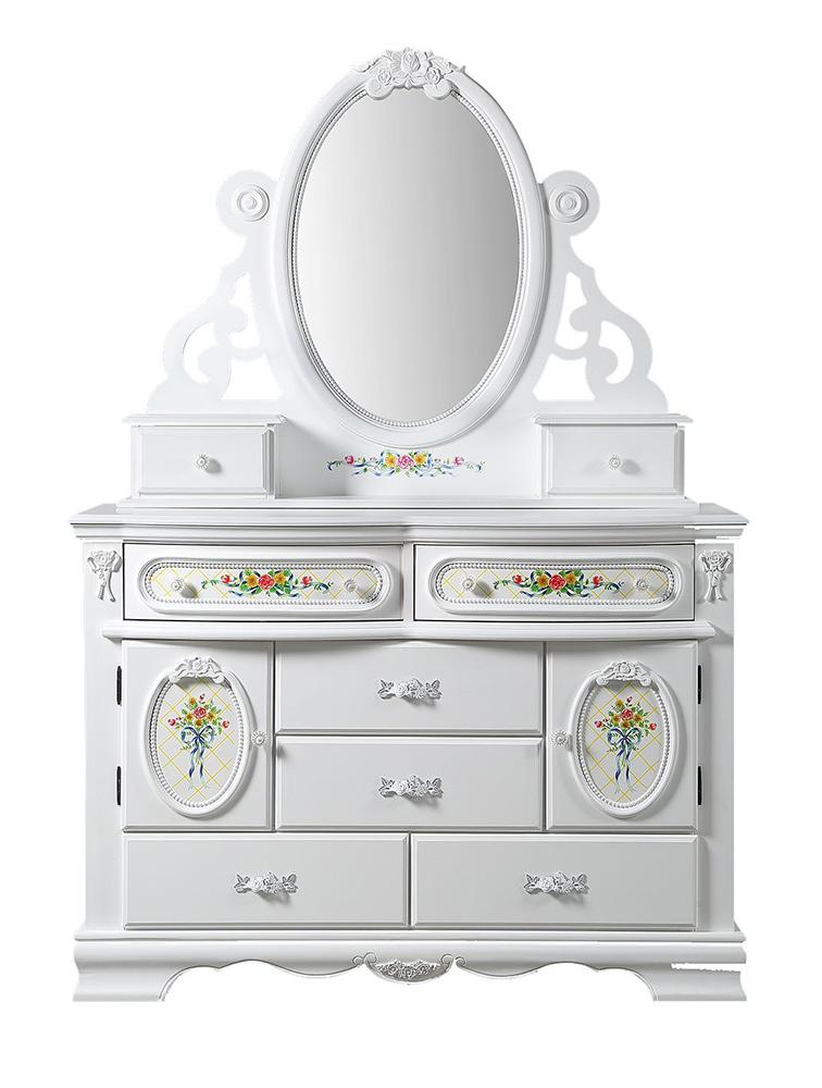 ACME Furniture - Flora Jewelry Mirror - White Finish - BD01640 veiw 6