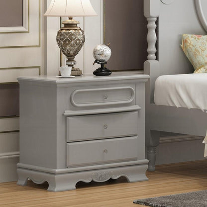 ACME Furniture - Flora Nightstand - Gray Finish - BD02205 veiw 6