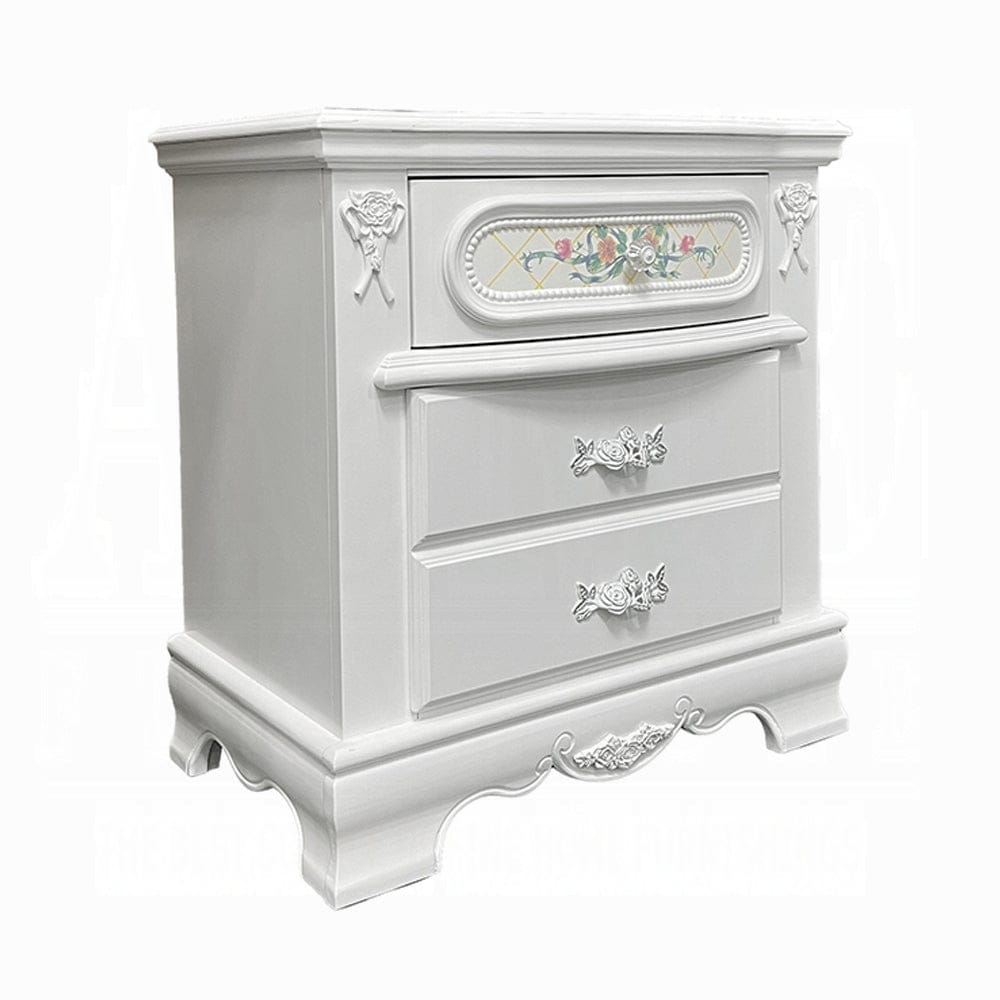 ACME Furniture - Flora Nightstand - White - BD01639 view 1