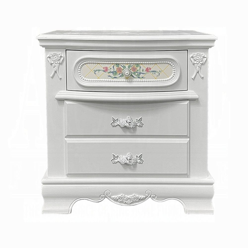 ACME Furniture - Flora Nightstand - White - BD01639 view 2