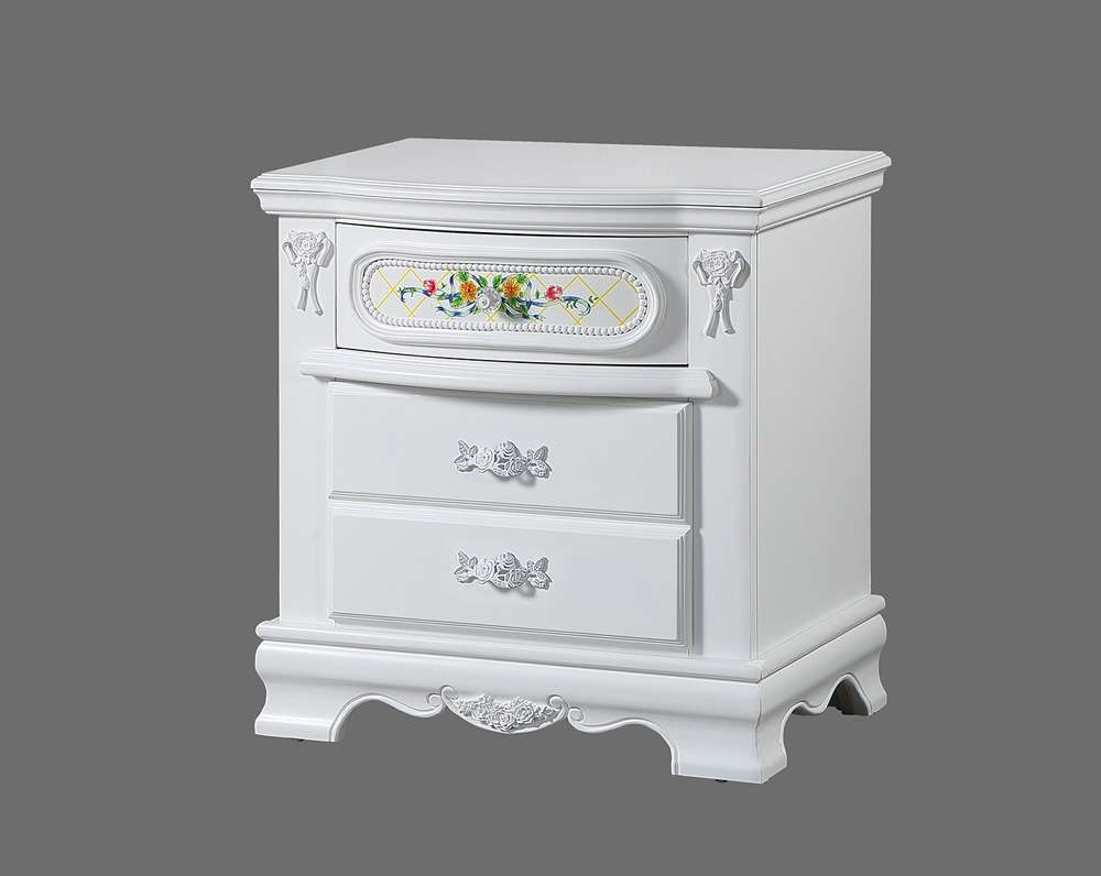 ACME Furniture - Flora Nightstand - White - BD01639 veiw 1