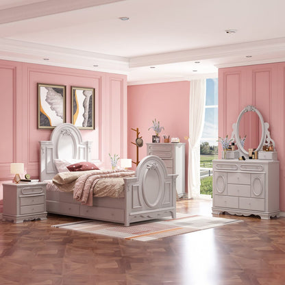 ACME Furniture - Flora - Trundle (Twin)-Optional - Gray  - BD02211 view 7