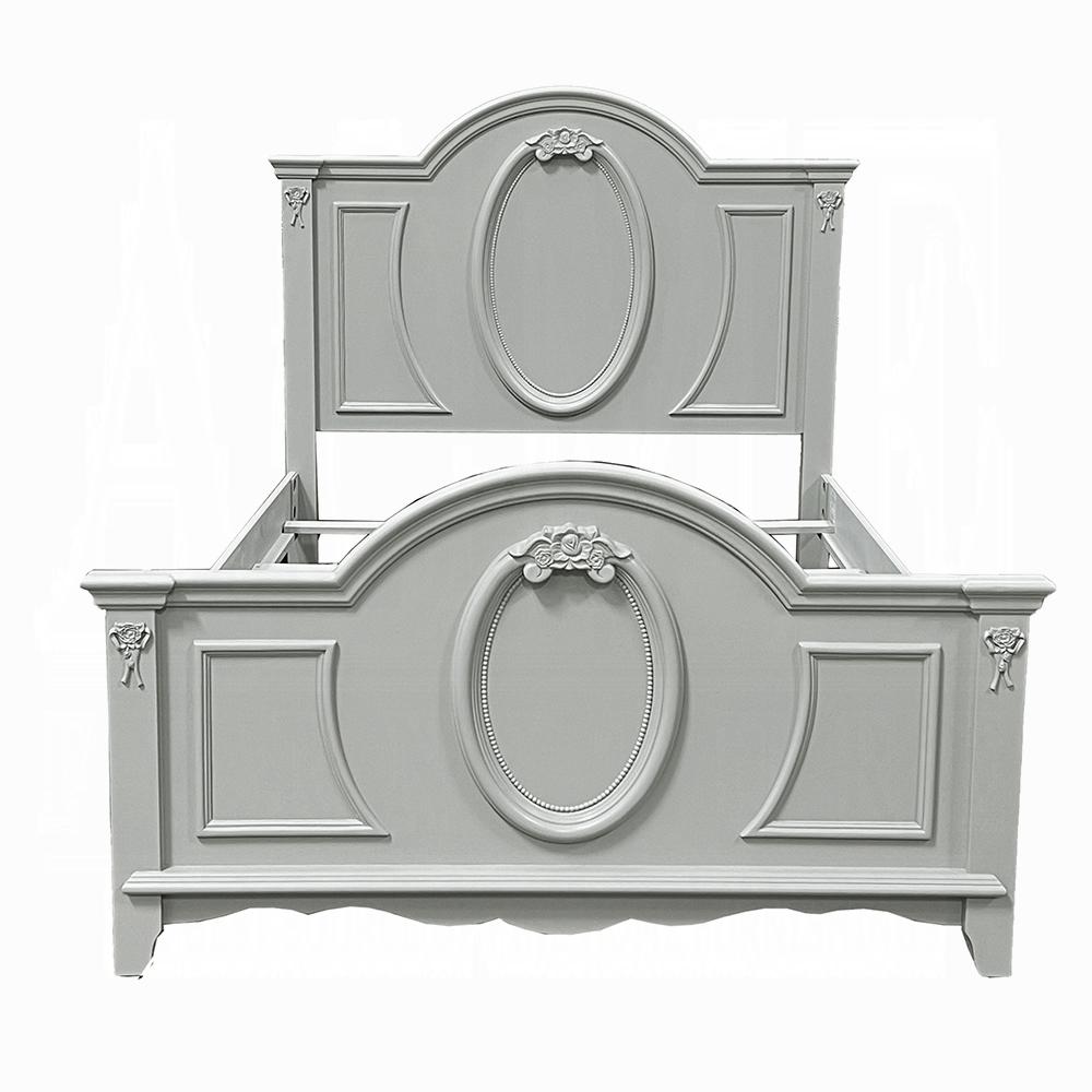 ACME Furniture - Flora Twin Bed - Gray Finish - BD02210T veiw 2