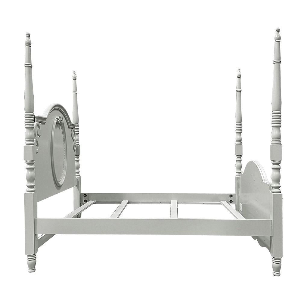 ACME Furniture - Flora Twin Bed (Poster) - Gray Finish - BD02204T view 3