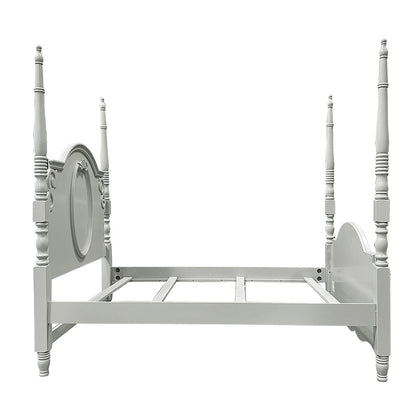 ACME Furniture - Flora Twin Bed (Poster) - Gray Finish - BD02204T view 3