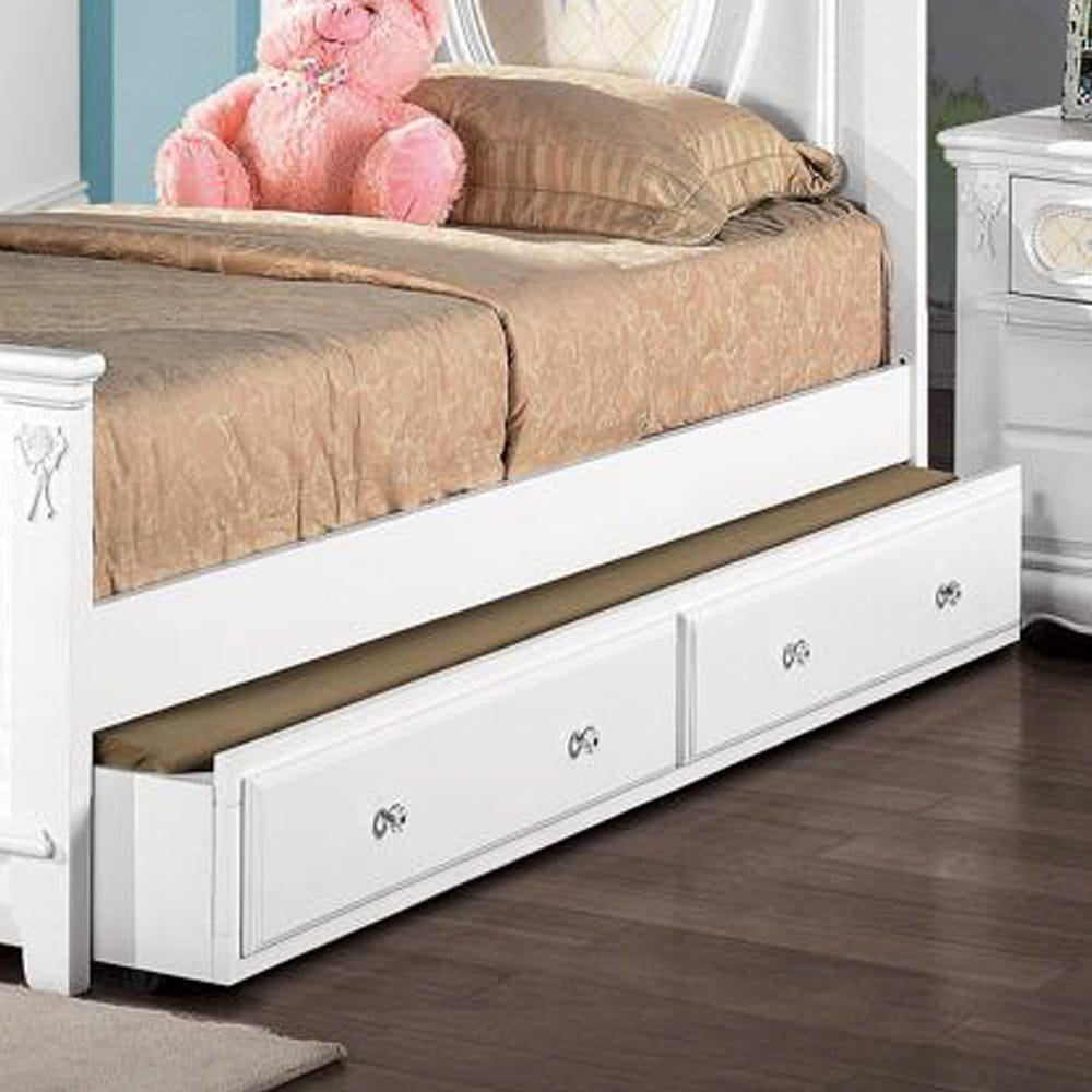 ACME Furniture - Flora - Twin Trundle - White  - BD01646 view 6