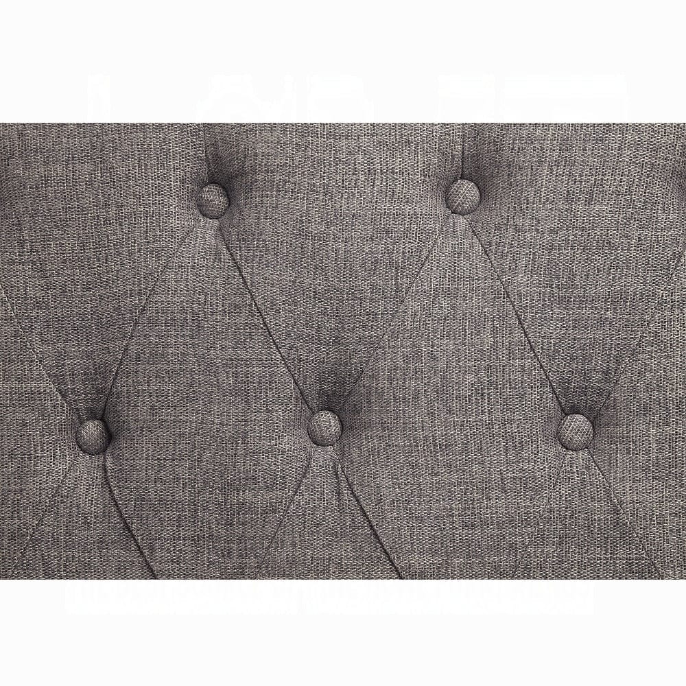 ACME Furniture - Florian Loveseat w/3 Pillows - Gray & Antique White - LV02120 view 5