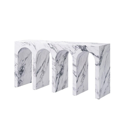 ACME Furniture - Fritzy Console Table - Engineered Stone Finish - AC03129 veiw 1