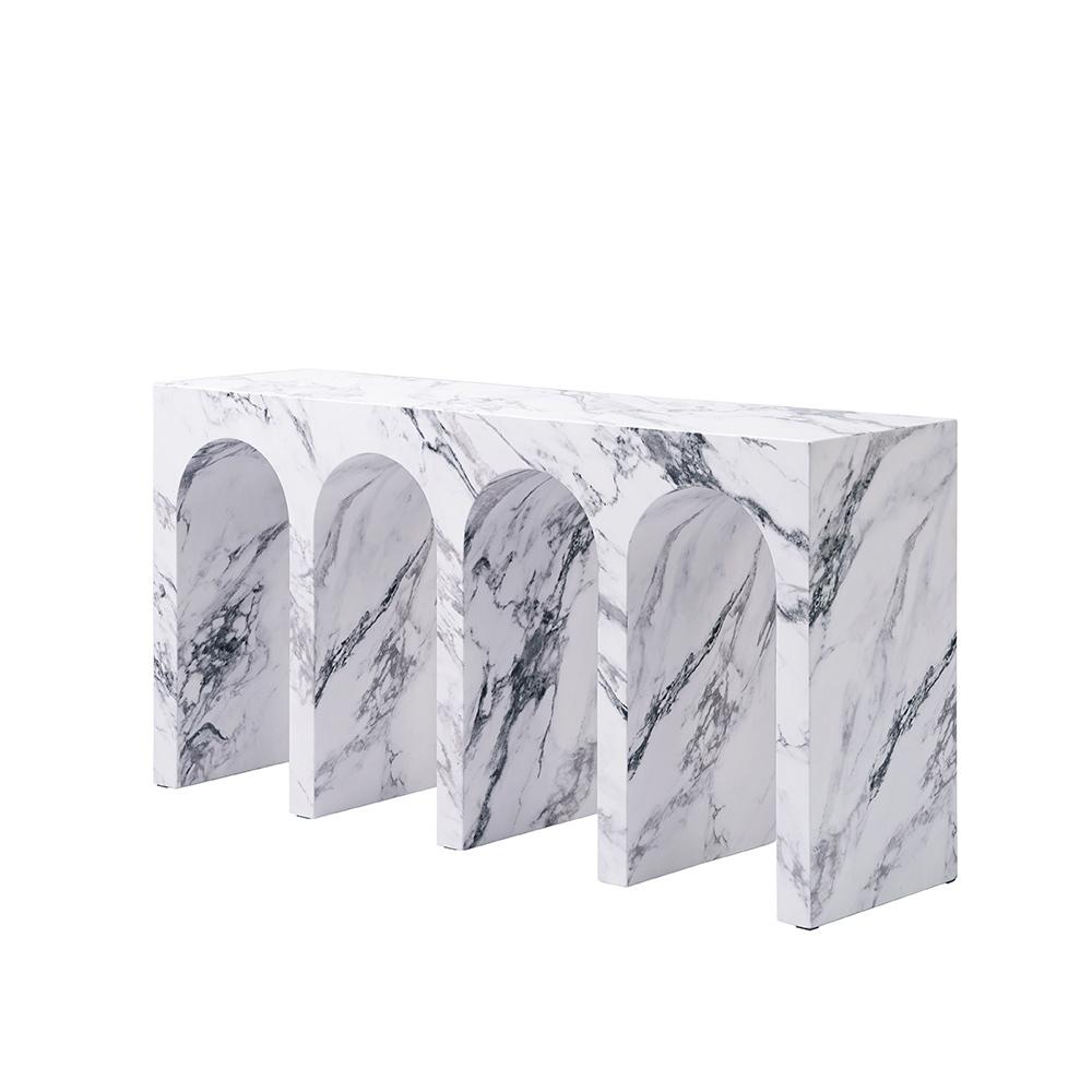 ACME Furniture - Fritzy Console Table - Engineered Stone Finish - AC03129 veiw 3