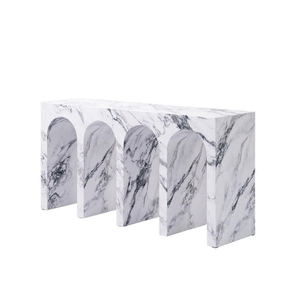 ACME Furniture - Fritzy Console Table - Engineered Stone Finish - AC03129 veiw 3