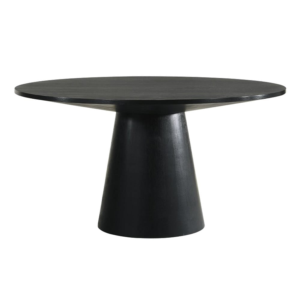 ACME Furniture - Froja - Round Dining Table - Black  - DN01802A view 1