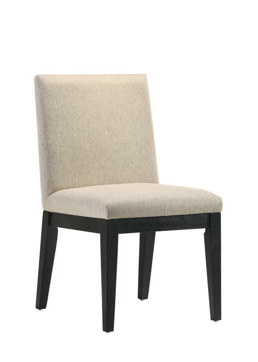ACME Furniture - Froja Side Chair (Set of 2) - Beige & Black - DN01803 view 1